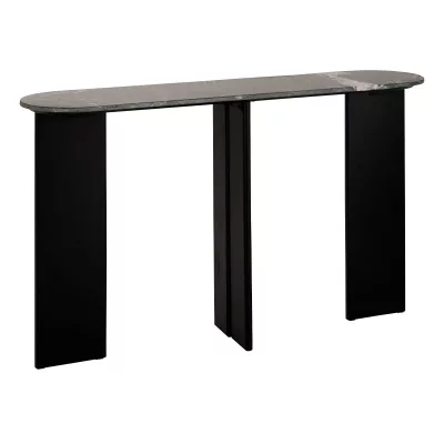 Console En Marbre ""mathilde"" 140cm Noir
