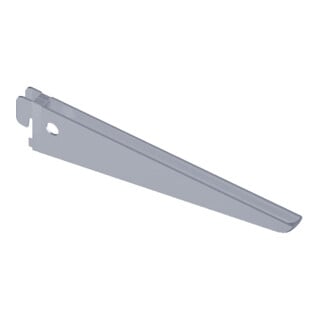  Console en U double - 27 x 5 cm - blanc