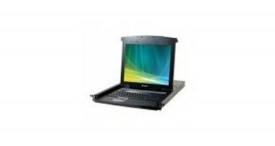 DEXLAN Console Lcd Kvm Cat5 4 Ports Et Dongles Vga/usb 30m 