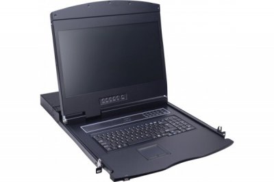 DEXLAN Console Lcd Rackable 1951 Clavier Azerty 8 Ports Hdmi/usb