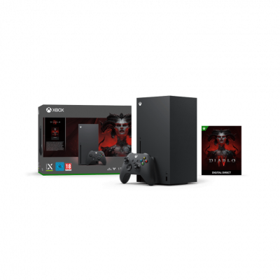 MICROSOFT Console  Xbox Series X - Diablo Iv Bundle - Noir Uk