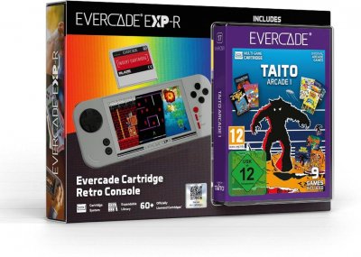 EVERCADE Console Portable  EXP-R TAITO Arcade Collection 1 Bundle