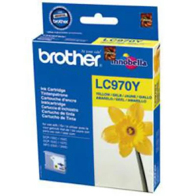 BROTHER Consommable imprimante >   Consommable imprimante  - Jaune - LC970YBP 