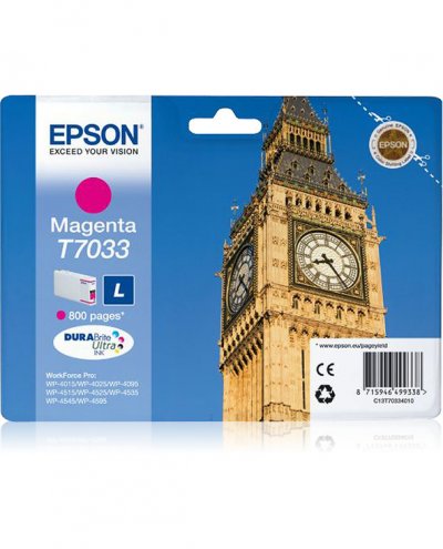 EPSON Consommable imprimante  Cartouche T7033 Magenta - Big Ben 