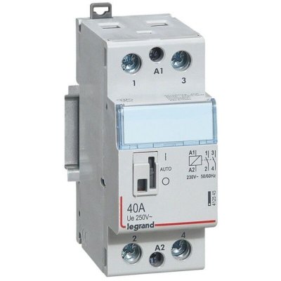 LEGRAND Contacteur de puissance CX&sup3; bobine 230V 2P 250V 40A 2F 2 modules