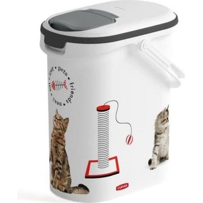 CURVER Conteneur &agrave; croquettes  pour chat - jusqu'&agrave; 4 kg de croquettes