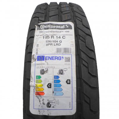 CONTINENTAL  195/80R14C 106Q VanContact 100