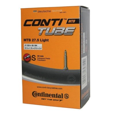 CONTINENTAL  chambre a air 27 5 x 1 75 2 4 light presta ref 0182341