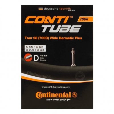 CONTINENTAL  chambre &agrave; air 28 x 1,75/2,50 (47/62-622) DV 40 mm
