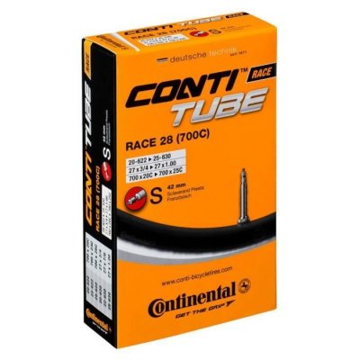 CONTINENTAL  chambre a air butyl race 28 700 x 20 25c valve 42mm