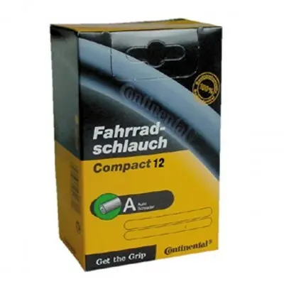 CONTINENTAL  Compact Standard 34 Mm Inner Tube Noir 12.5&acute;&acute; / 1.75-2.25