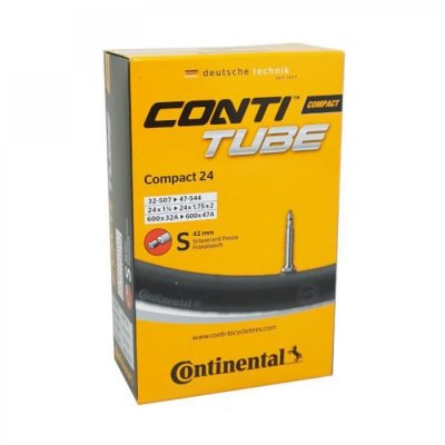 CONTINENTAL  Compact Tube 42 Mm Noir 24&acute;&acute; / 1.25-1.75