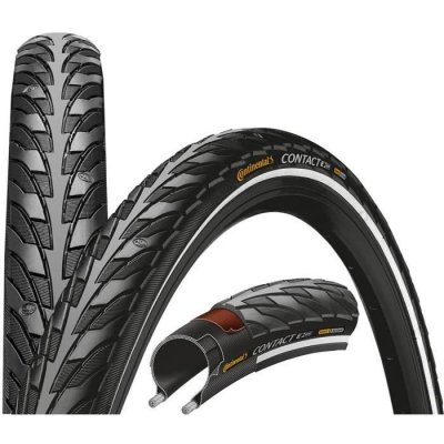 CONTINENTAL  Contact Bicycle Tire Unisex-Adult, Black, 26"", 26 x 1.75