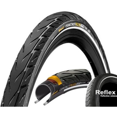 CONTINENTAL  Contact Plus City 700 Tyre Noir 700C / 42