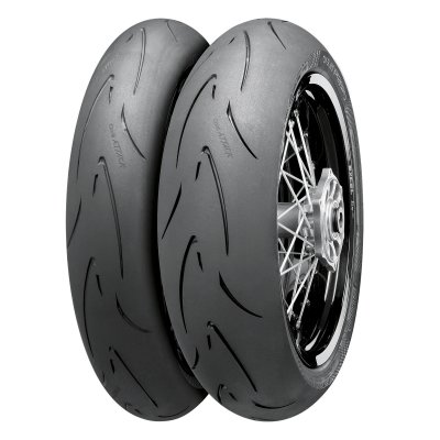 CONTINENTAL  ContiAttack SM Evo ( 140/70 R17 TL 66H roue arri&egrave;re, M/C )