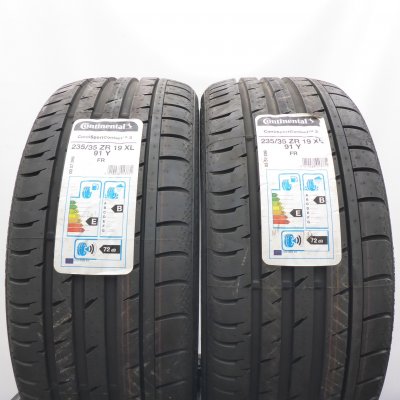 CONTINENTAL  ContiSportContact 3 235/35 ZR19 91Y