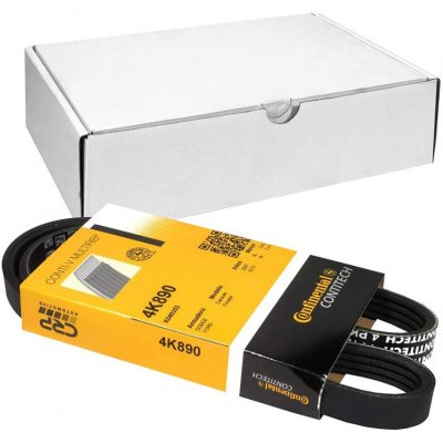 CONTITECH Continental  4PK890 Courroie trap&eacute;zo&iuml;dale &agrave; nervures