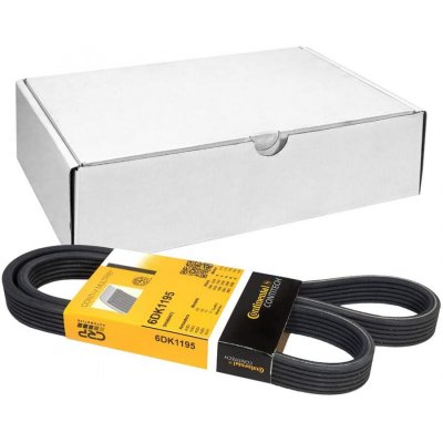 CONTITECH Continental  6DPK1195 Courroie trap&eacute;zo&iuml;dale &agrave; nervures