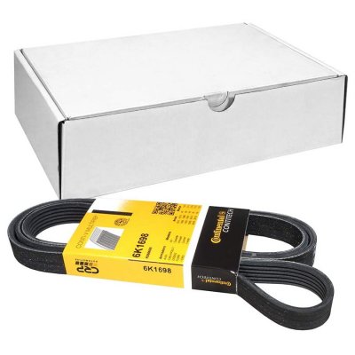 CONTITECH Continental  6PK1698 Courroie trap&eacute;zo&iuml;dale &agrave; nervures
