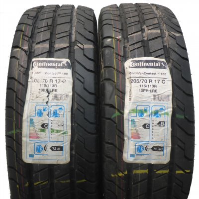 CONTINENTAL  CONTIVANCONTACT 100 205/70 R17 115/113R
