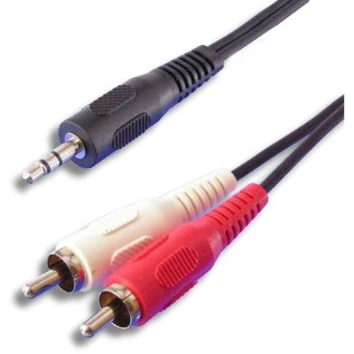 CONTINENTAL EDISON  c&acirc;ble jack rca m&acirc;le/m&acirc;le - 3m CEJACKRCA4