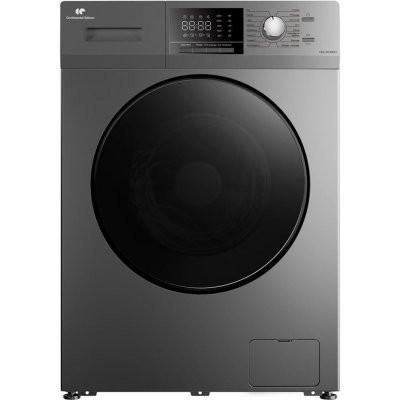 CONTINENTAL EDISON  CELL8140IS3 - Lave-linge hublot 8 kg - Inverter - 1400 tr/min - Argent