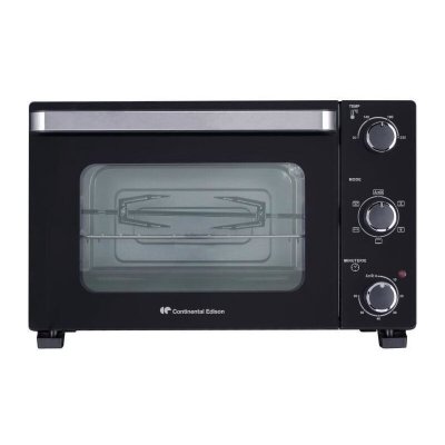 CONTINENTAL EDISON  CEMF28B2 - Four &eacute;lectrique - convection - 28 litres - 1500 Watt - noir