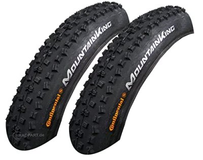 CONTINENTAL  Mountain King 180 Tpi Wire 26&acute;&acute; Mtb Tyre Noir 26&acute;&acute; / 2.30