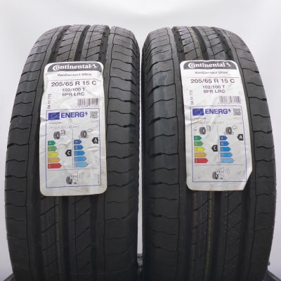 CONTINENTAL  VanContact Ultra ( 205/65 R15C 102/100T 6PR ) Pneus &eacute;t&eacute;