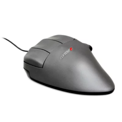 CONTOUR DESIGN Contour Mouse Medium - Souris - pour gauchers - filaire - USB