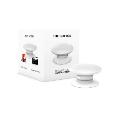 FIBARO Contr&ocirc;le  The Button Blanc 