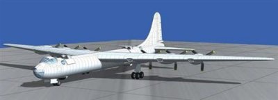  Convair B-36b Peacemaker (early) - 1:144e - Roden