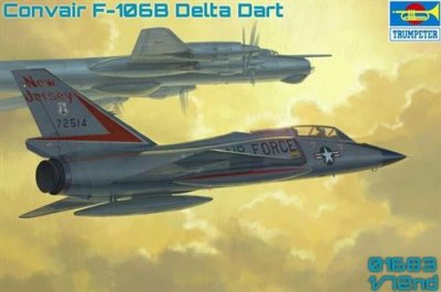  Convair F-106b Delta Dart - Trumpeter Tu01683-Trumpeter-Trumpeter