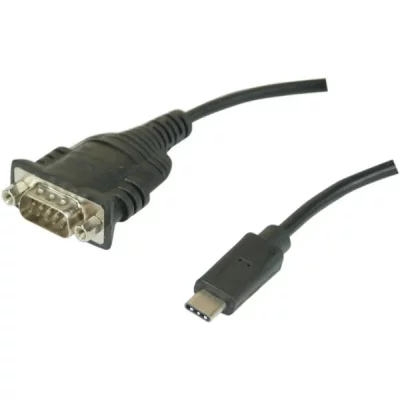 HYPERTEC Convertisseur USB Type-C vers DB9 RS-232 s&eacute;rie port COM