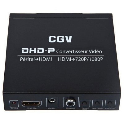 CGV Convertisseur Vid&eacute;o Dhd P -50035 Noir  - Le Convertisseur