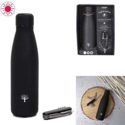 COOK CONCEPT  - KA5431 - Bouteille Isotherme Couteau Multiusage Coffret