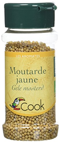 COOK  - Herbier de France Graines de moutarde jaune bio - Flacon 60g