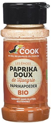 COOK  - Herbier de France Paprika doux de Hongrie bio - Flacon 40g