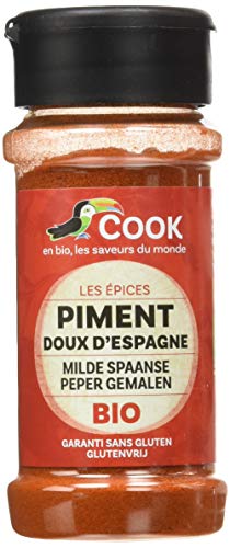 COOK  - Herbier de France Piment doux d'Espagne bio - Flacon 40 g