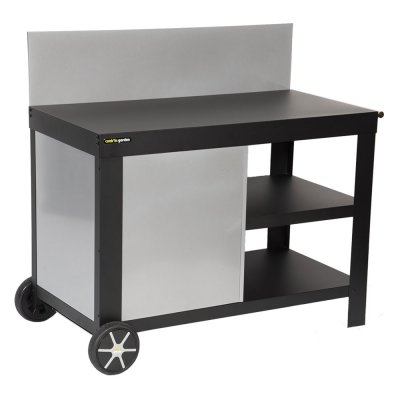 COOK IN GARDEN Cook'in garden - desserte noire nova pour plancha 