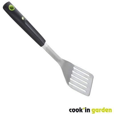 COOK IN GARDEN COOK'IN GARDEN Spatule a barbecue aimant&eacute;e - En inox et plastique