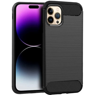 COOL  funda carb&oacute;n negro para iphone 14 pro max