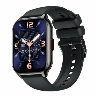 COOL  Nova Montre Connect&eacute;e Silicone Noir