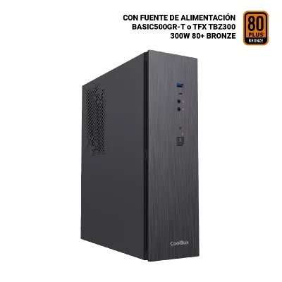 COOLBOX  Bo&icirc;tier Pc Slim T370 Fte 300w
