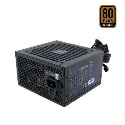 COOLBOX  Coo-pwep500-85s Force 500w 80+ Bronze Power Supply Noir