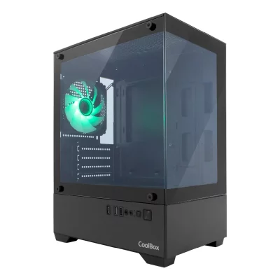 COOLBOX  GM200 Vision Lite Micro Tower Noir - Neuf