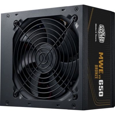 COOLER MASTER  Mwe V2 650w 80 Plus Bronze Power Supply Noir