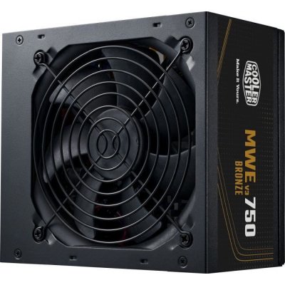 COOLER MASTER  Mwe V2 750w 80 Plus Bronze Power Supply Noir