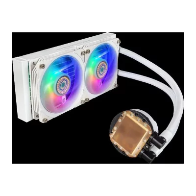 COOLER MASTER  PL240 Flux White Edition, Watercooling