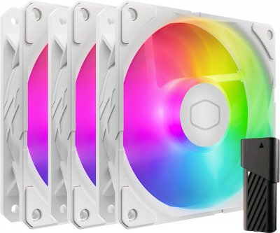 COOLER MASTER  Ventilateur Sickleflow Edge 120 Mm Argb We 3 Unit&eacute;s